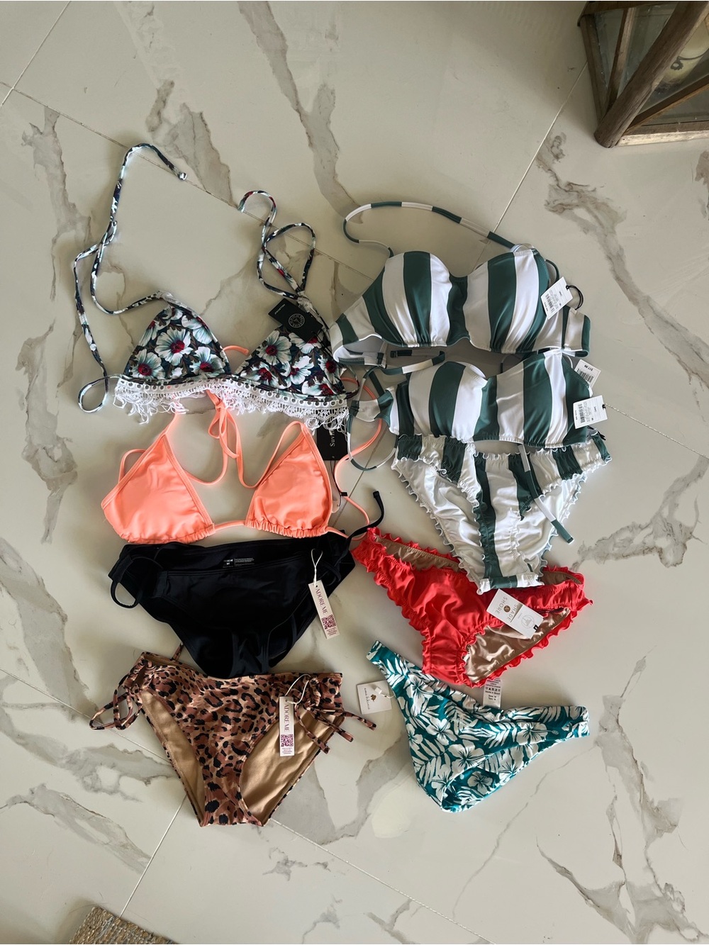 Shade & Shore and others Mixed Bikini lot